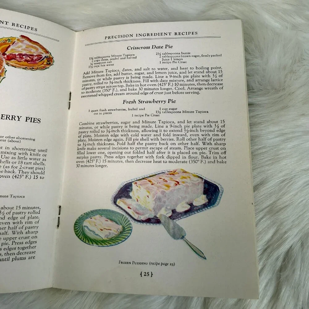 1931 A Cooks Tour with MINUTE TAPIOCA Company Inc General Foods Corp cookbook